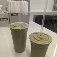 Ginger smoothie at Bellagio - Juice Press in Las Vegas