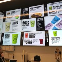 Menu at Bellagio - Juice Press in Las Vegas