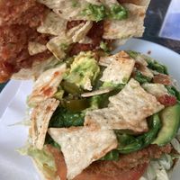 Crunchy nacho chips at Just Poppy's in Riverhills