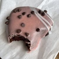 Vegan strawberry treat  at The Beet Box Cafe in Kailua