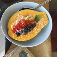 papaya bowl  at The Beet Box Cafe in Kailua