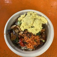 the yogi bowl with JUST egg  at The Beet Box Cafe in Kailua