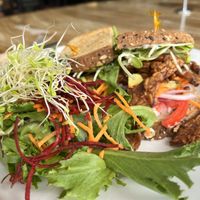 3 Little Birds sandwich  at The Beet Box Cafe in Kailua