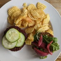 Hello Burger at The Beet Box Cafe in Kailua