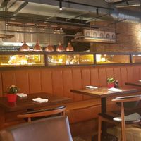 Open cooking area at The Beech House in Beaconsfield