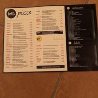 Menu at Lore Pizzeria in Lecce