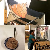 Very delicious Nicecream! Good ingredients, no sugar, all vegan! at Meows Cream in Tulum