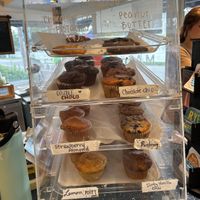 Vegan baked goods, plant milk, big selection of vegan breakfast   at Common Roots Cafe in Rye