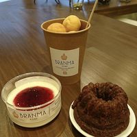 Soy pudding and donuts from Branma’s Instagram.  at Branma in Kobe