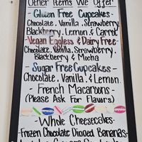 Ask for the vegan options! at Cupcake Magic in Yuba City