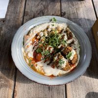   at Hummus Küch' in Frankfurt