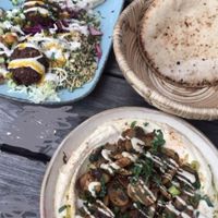   at Hummus Küch' in Frankfurt