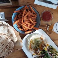 Special & Fries  at Hummus Küch' in Frankfurt