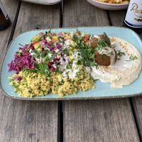   at Hummus Küch' in Frankfurt