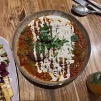 shakshuka  at Hummus Küch' in Frankfurt