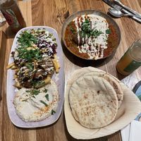 food  at Hummus Küch' in Frankfurt