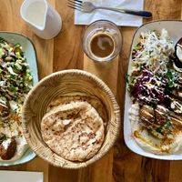   at Hummus Küch' in Frankfurt