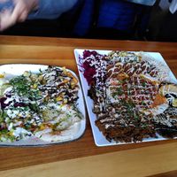 Sharing is caring😄and some amba at Hummus Küch' in Frankfurt