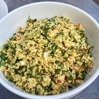 Couscous salad   at Hummus Küch' in Frankfurt
