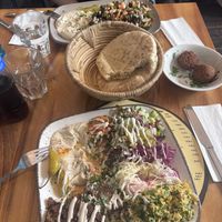   at Hummus Küch' in Frankfurt