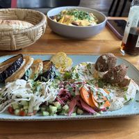   at Hummus Küch' in Frankfurt