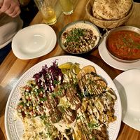   at Hummus Küch' in Frankfurt