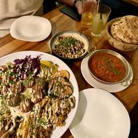   at Hummus Küch' in Frankfurt