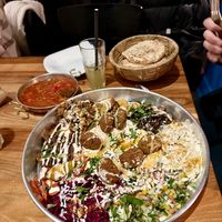   at Hummus Küch' in Frankfurt