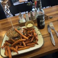   at Hummus Küch' in Frankfurt