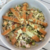 Ensalada césar  at Hummus Küch' in Frankfurt