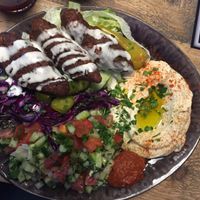 Kebap Teller  at Hummus Küch' in Frankfurt