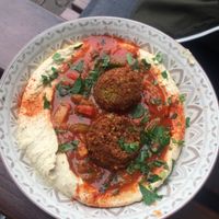 Hummusschuka at Hummus Küch' in Frankfurt