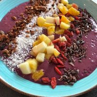 Pure purple at Vabiou's in Hamburg