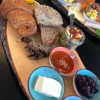 Large sweet breakfast  at Vabiou's in Hamburg