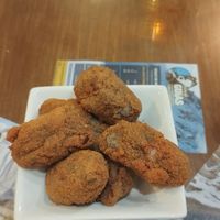 Croquetas de champiñones at La Casa de la Montaña in Jaca