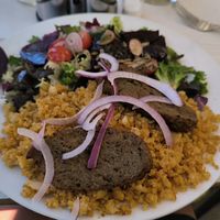 Migas vegan at La Casa de la Montaña in Jaca