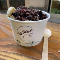 Açai bowl  at FitBar - Gotico in Barcelona