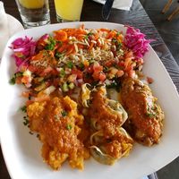 eggplant borani... at Afghan Kitchen in Surrey