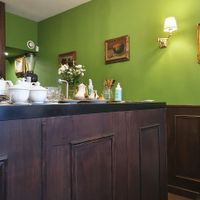 Interior  at Cuppa Cafe in Paris