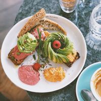 Avocado Tartine at Cuppa Cafe in Paris
