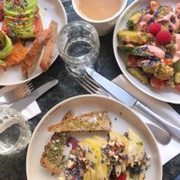 Lunch menu at Cuppa Cafe in Paris