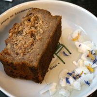 Banana bread (vegan) at Cuppa Cafe in Paris