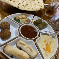 Vegan Mezze Platter   at Azouma in Canterbury