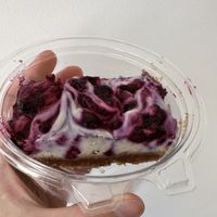 Berry cheesecake   at Jars and Bowls in Tel Aviv