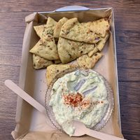 Tzatziki 🤤 at Vegan Beat in Athens