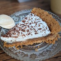 Vegan banoffee at Vegan Beat in Athens