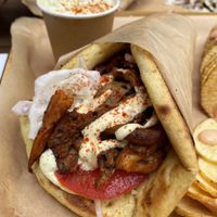 Gyros!! Omg so gooooood!!!! at Vegan Beat in Athens