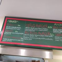 Menu1 at Vegan Beat in Athens