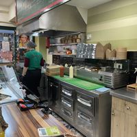 Kitchen   at Vegan Beat in Athens