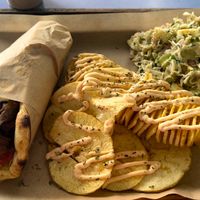 Space gyro  at Vegan Beat in Athens